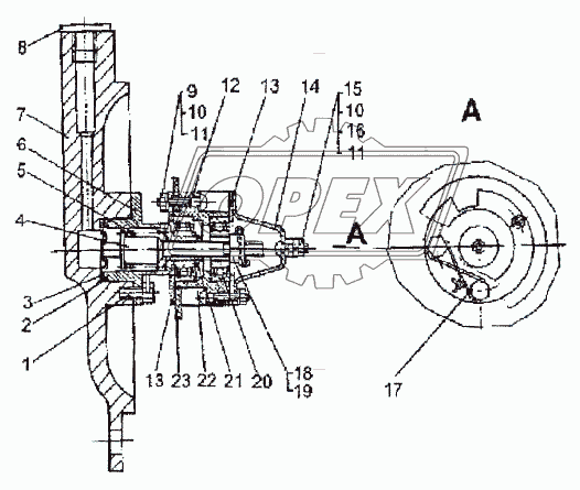 5247Г-3130052 пружина датчика МАЗ