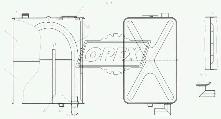 6522-8608028 Бонка патрубка всасывающего