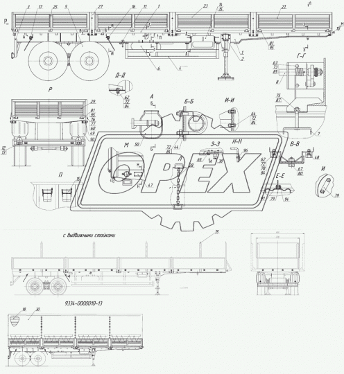 9334-8502310 Борт боковой задний