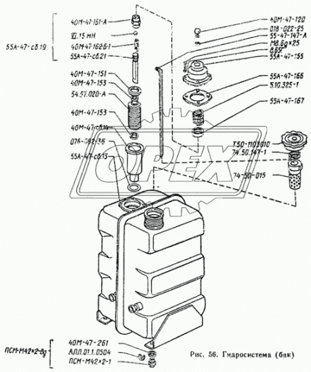 076-082-36 Кольцо (РТИ) круг.сеч. 076-082-36 ГОСТ-9833-73 NQK