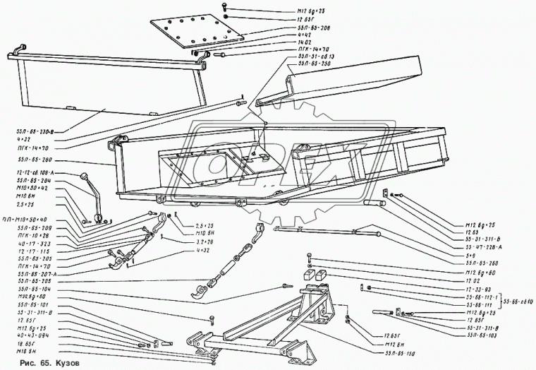 55Л-65-230-В Борт