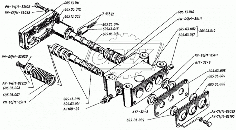 605.03.021 Золотник АМКОДОР