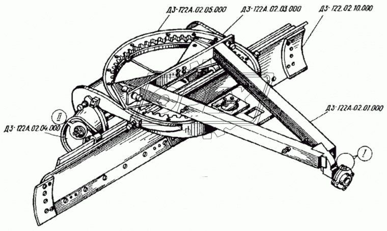 Д144-5-102 Гайка С/И поворотного круга рабочего оборудования ДЗ-122 Компания Лидер