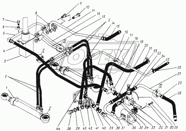 ТО-30.46.00.005 Палец ф30х120 L1=110 Рвнутр=М10х1,25 рулев. управл.