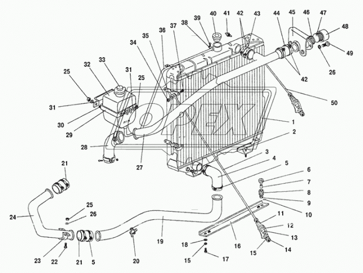 288002-П29 Хомут (лента) L=40 S=15 стяжной под болт ЗИЛ