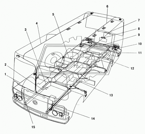 3205-3724040-50 Жгут проводов двигателя РЫБИНСК