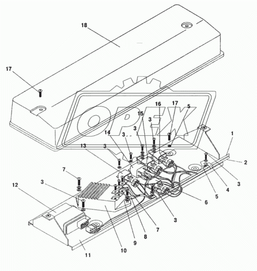 3205-3724004 Жгут проводов блока реле РЫБИНСК