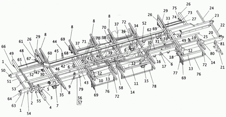 3205-2915510 Втулка (сталь) ф20х36 L=30 L1=26 балки крепления амортизатора ПАЗ
