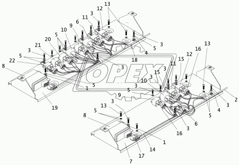 3205-3747020 Кожух электрощитка над дверью водителя ПАЗ