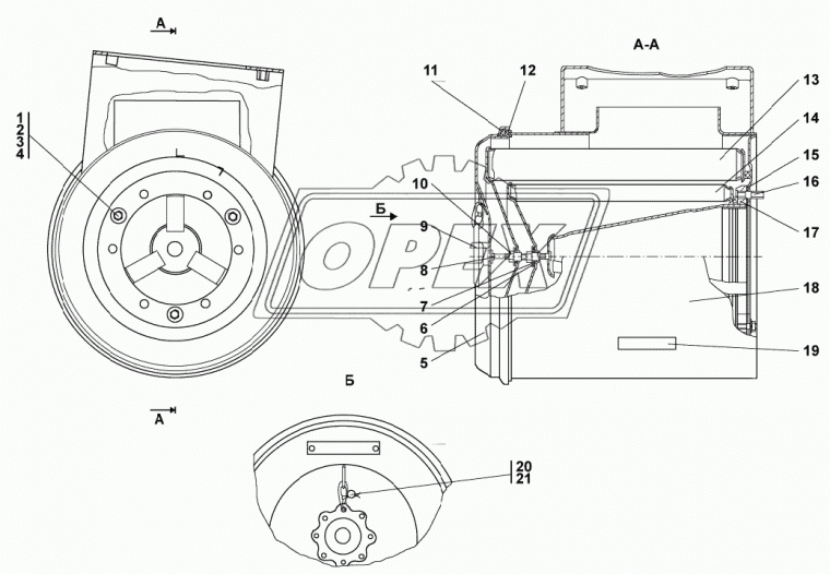Т330.1109560-02 Элемент воздушного фильтра ф365 L=465 с дном Трактор Т-330,Т-500,Т-15.01,Т-25.01,Т-20.01,Т-35.01(дв.8ДВТ-330) К-744 (ЯМЗ-238НД5,ЯМЗ-236,ЯМЗ ЛААЗ
