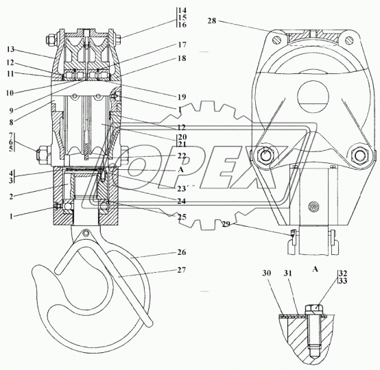 8314 Подшипник 70х125х40 шарик.радиал. 1-ряд.; .