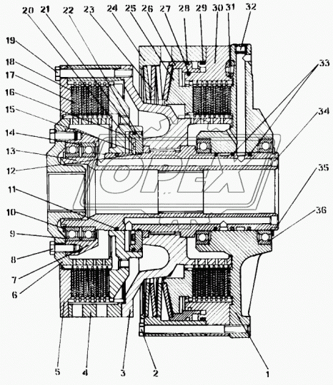 1000920 Подшипник 100х140х20 шарик.радиал. 1-ряд.; 1000920Л; 56-1000920Л