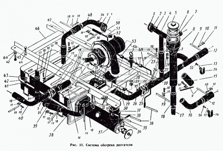 700.15.00.034 Прокладка ромбич. 64х44х1; фвнутр=28; 2отв.ф8 заглушки водяного канала блока цилиндро ВАТИ