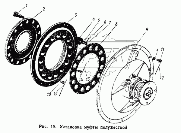 700.00.16.010 Муфта полужесткая ПТЗ