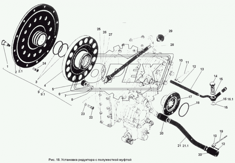 701.00.16.010-2 Муфта полужесткая ПТЗ