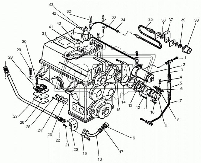 700.1701133-1 Прокладка С/Ф; 117х153; фвнутр=71; 4отв.ф13 ВАТИ