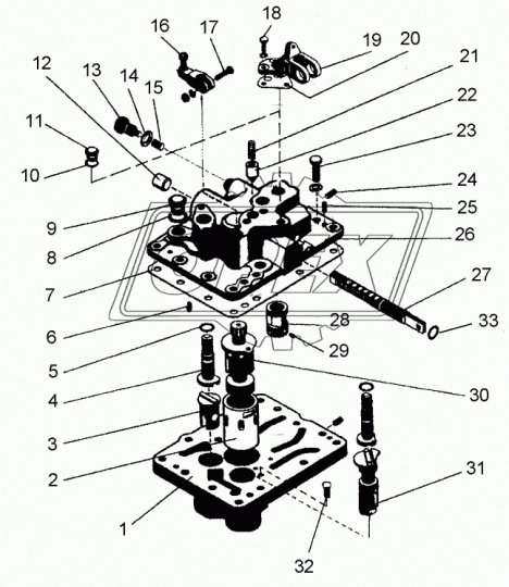 700А.1702036-1 Рейка МПП ПТЗ