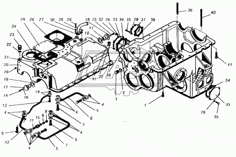 700.1701274 Рым-гайка С/И коробки передач К-700 ПТЗ