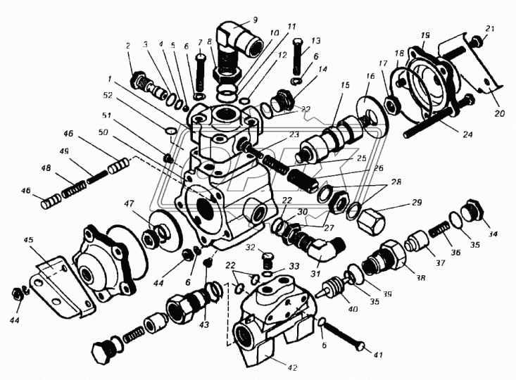 700А.3422021 Коробка клапанная ПТЗ