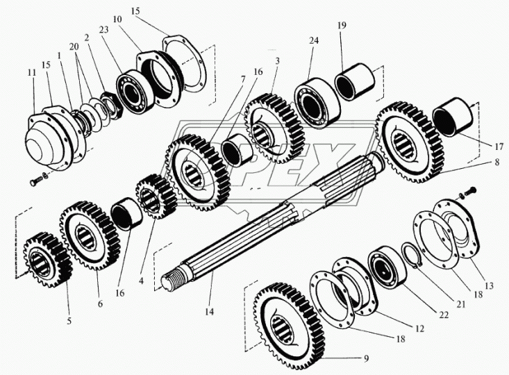 700.1701104-7 Втулка ПТЗ