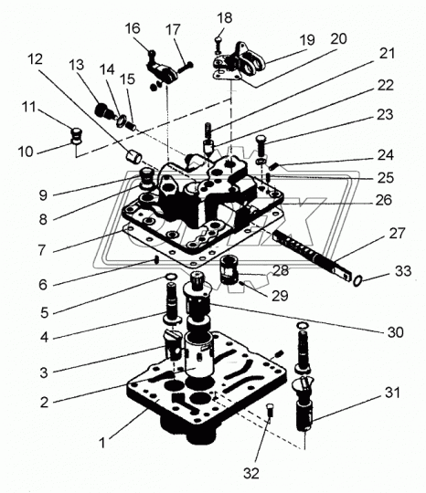 700.1702040-1 Рычаг МПП L=65; ф14 под шлиц; в сборе ПТЗ