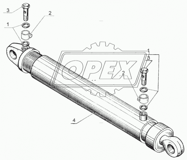 КУН 01.305 Фитинг Штуцер Рнаруж.=М20х1,5/под штуцер ф20 накидной на отвал МТЗ; снят с пр-ва Сальск