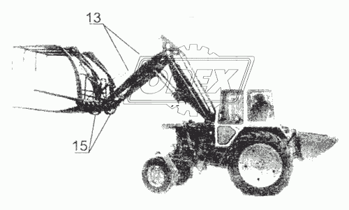 КУН 02.604 Палец плужного оборудования МТЗ-320 Сальск
