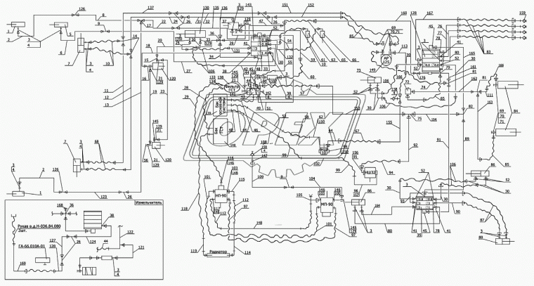 РСМ-10.09.02.100Б Гидроцилиндр подъема жатки