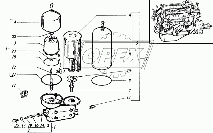 КМФ-30.202 Прокладка АлтайДизель