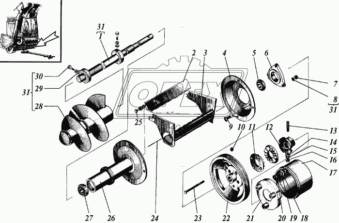 1580206С17 Подшипник 30х62х18 шарик.радиал. 1-ряд. (наруж.обойма сферическая)