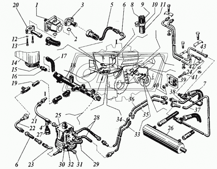 РСМ-10.09.09.010Б Гидробак основной гидросистемы
