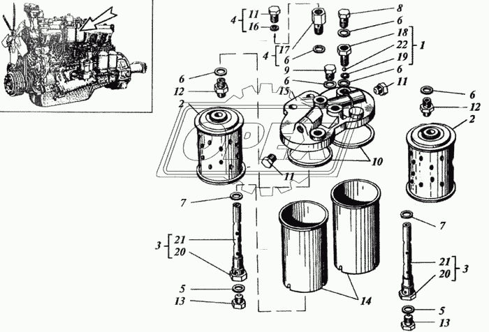 А44.10.010-10 Винт специальный ЧТЗ