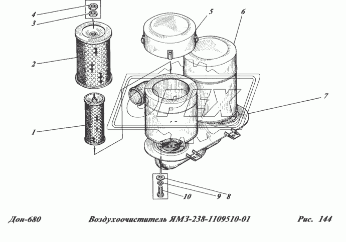 442-12с29 Втулка АлтайДизель