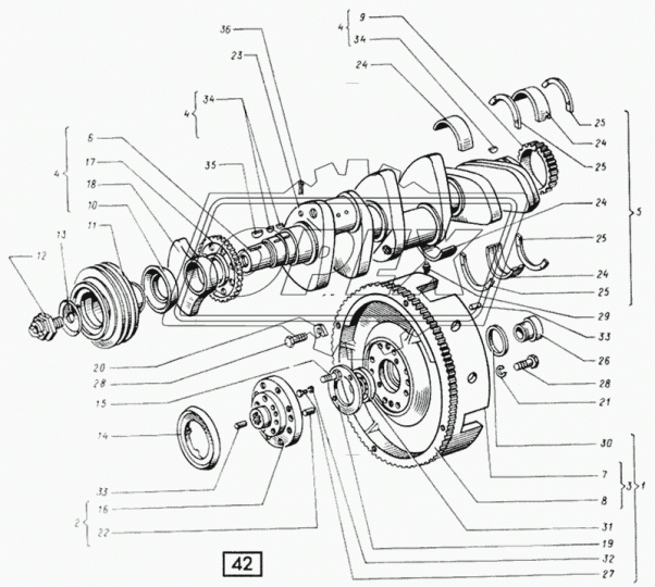 А23.01-98-60СБН1 Вкладыши коренные Н1 Т-150 ТЗПС