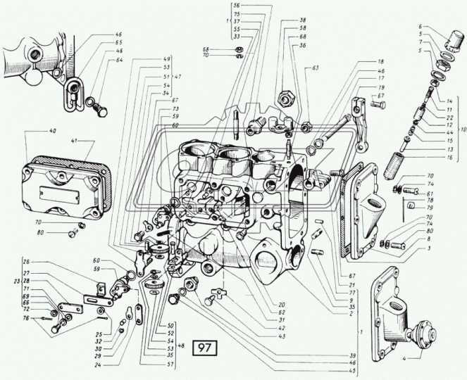 150.21.021-3 Корпус муфты сцепления Т-150гусеничный, без втулок форма с выступом ХТЗ