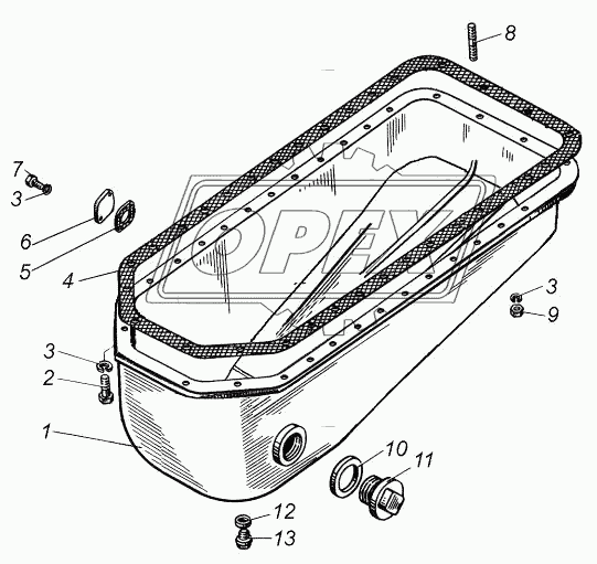 841.1002514 Заглушка ТМЗ
