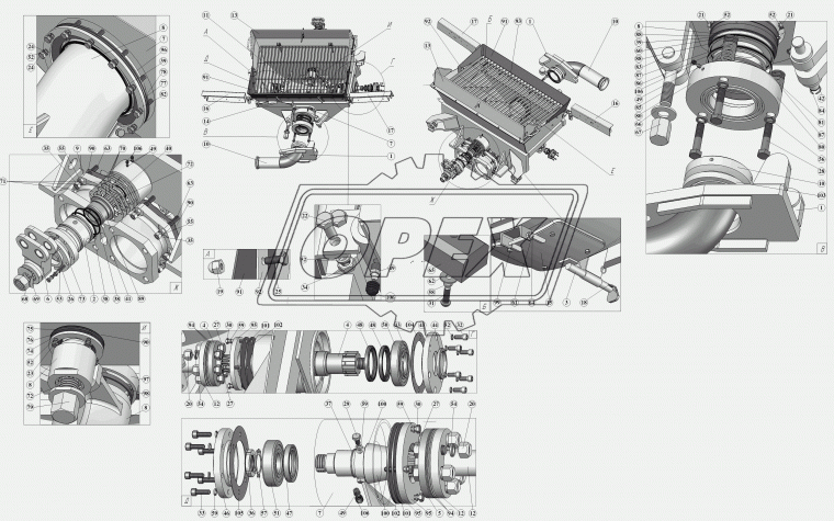 1213 Подшипник 65х120х23 шарик.радиал. 2-ряд. АПП
