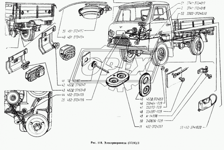 3741-3724017 Жгут проводов основной № 1 в сборе РЫБИНСК