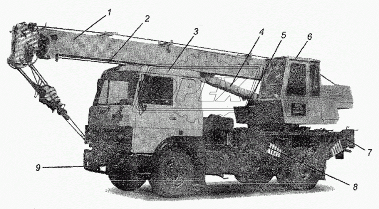 КС-3577-3.63.300 Крюковая обойма (подвеска крюковая) КС-3577 Zspec