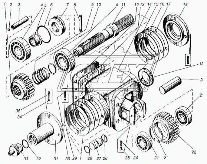 КС-3577.14.105 Ось Zspec