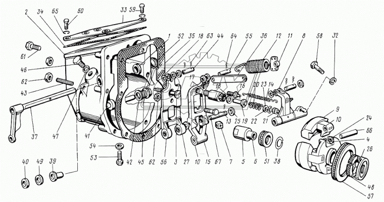 4УТНМ-П-1110025 Корпус регулятора НЗТА