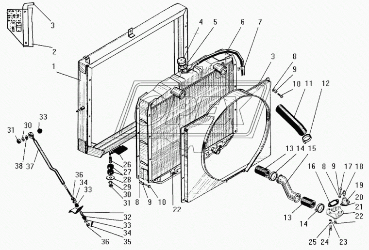 4320Б-1303120 Патрубок соединительный Урал