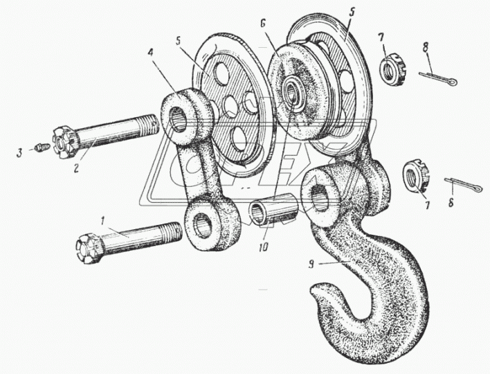 375-4505033 Диск направляющий Урал