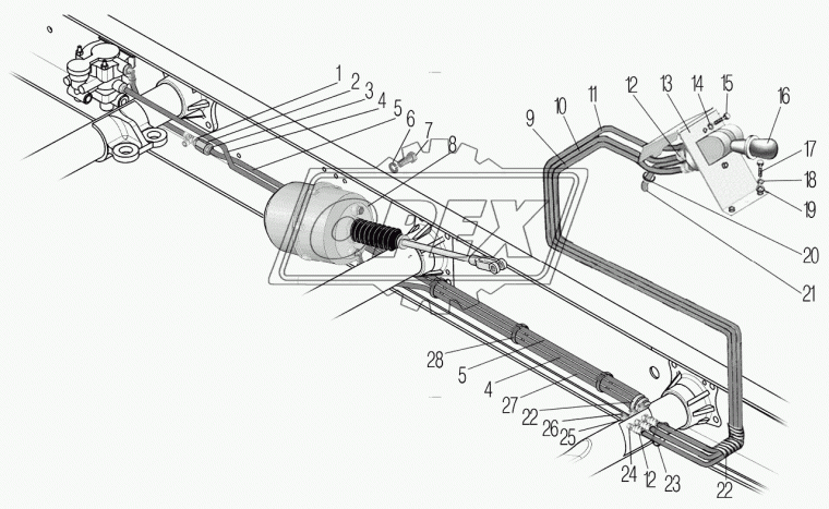 55571П-3519180-10 Камера тормоза УРАЛ Урал