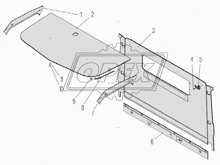375-6802331 Скоба крепления обивки Урал