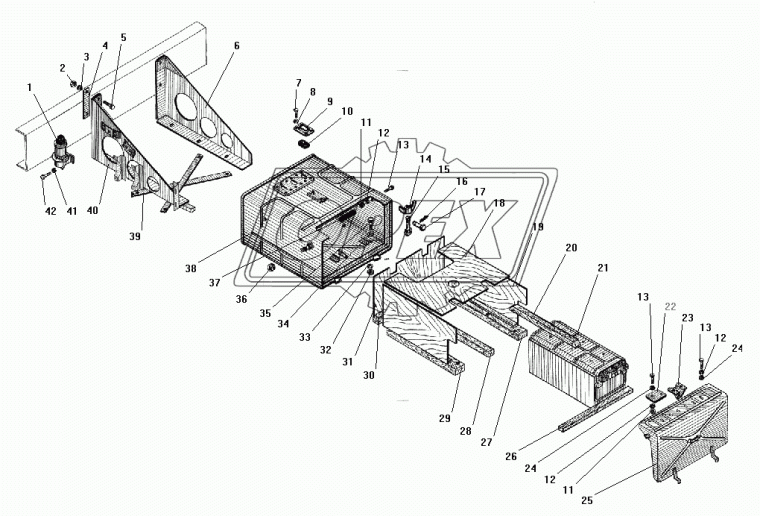 4320-3748334 Прижим верхний Урал