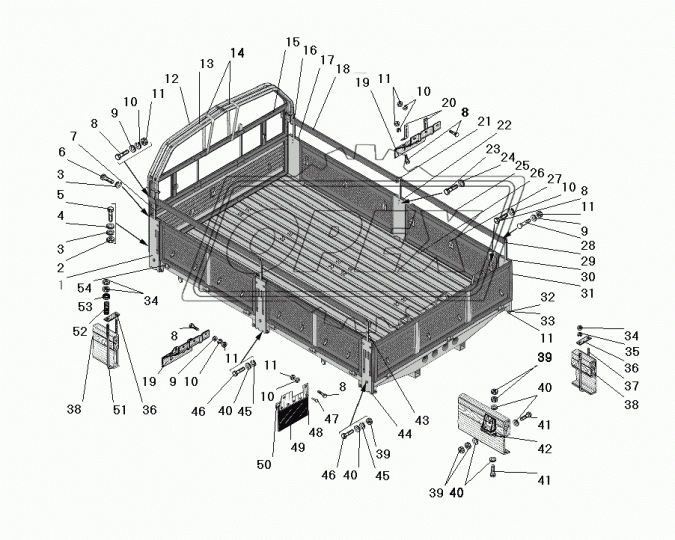 4320Х-8521082 Стремянка УРАЛ кузова L=425мм; М16х1.5мм Урал