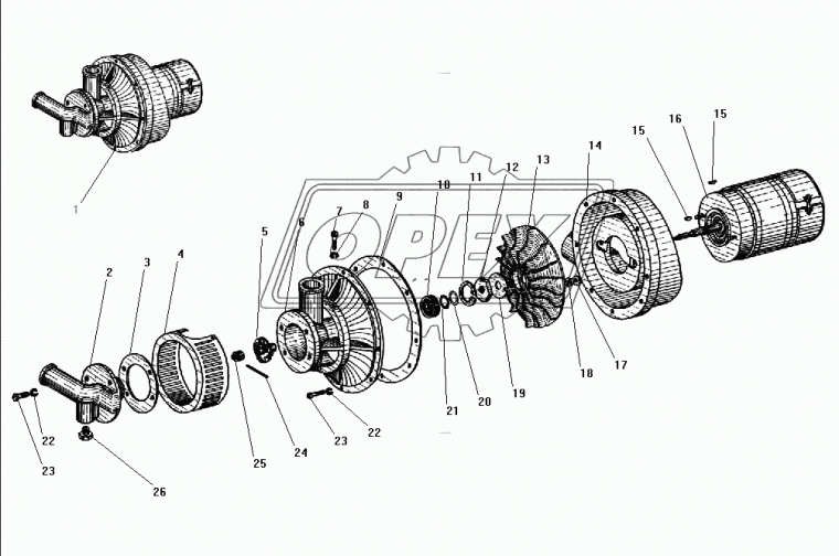 1/11953/77 Шайба пружинная (гровер) ф4х7х1 рулев.колонки,карбюратор (0х0х3) БелЗАН