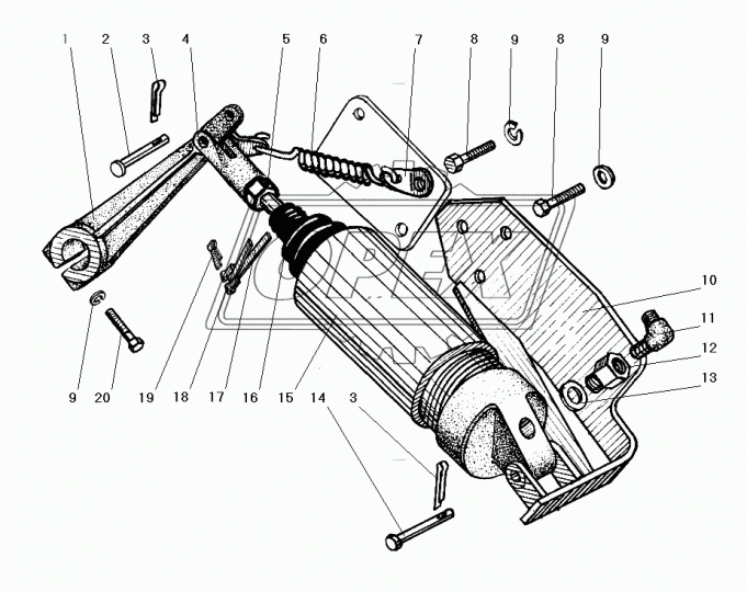 339358 Фитинг (угольник) Рнаруж=М10х1/М14х1,5 Урал