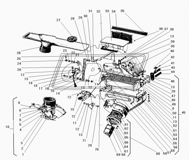 4320-8102039 Диск электродвигателя Урал